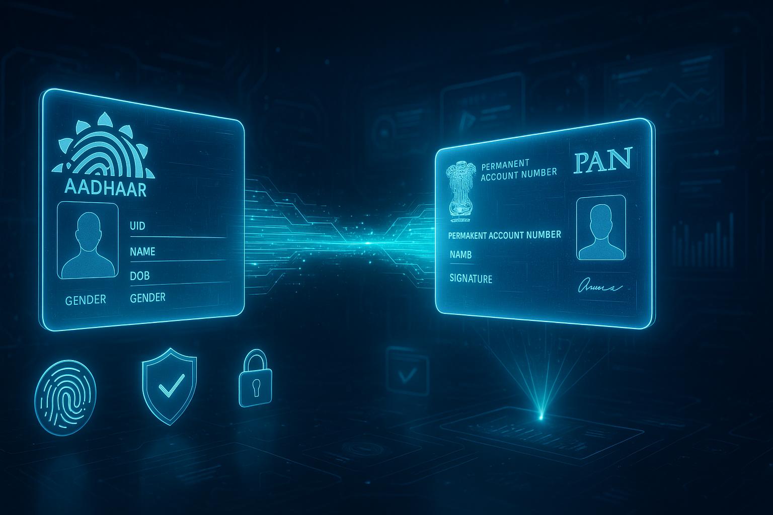 Secure Aadhaar and PAN services